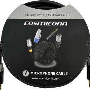 Cable 3.5mm a 3.5mm, conectores color negro MTP3C-BG, length 5m