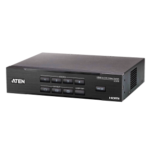 Switcher HDMI a USB 4 Entradas | 4K@60 | USB-C Streaming | Audio Mixer | PiP/Chroma | Control App