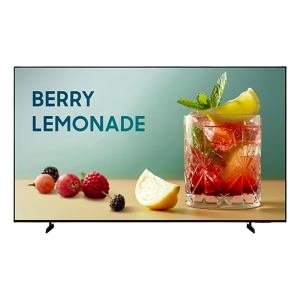 Televisor Smart Business Samsung 43" / 3 Años de garantia / 4K UHD (3840x2160) / Panel E-LED  / Brillo 300 nit / WiFi 5 y Bluetooth 5.3 / Smart TV Tizen / Crystal Processor 4K / HDR10+ / Sonido 20W 2CH / Operación 16/7