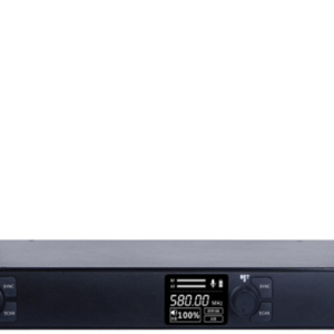 Receptor Inalámbrico Dual Canal Digital U-Band | 4 Bandas de Frecuencia (470-830 MHz) | Transmisión Digital pi/4-DQPSK | Pantalla TFT-LCD 2.2" | Anti-Interferencia con ID Code Pilot | Salidas Balanceadas y Desbalanceadas | Ecualizacion