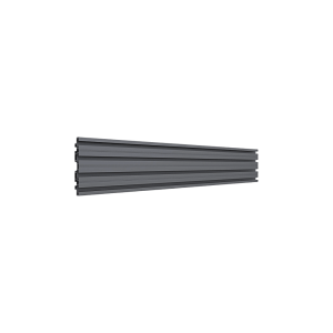 Accesorio_ Riel de Aluminio con Longitud 1750 mm | Ancho 120 mm| Espesor 9 mm | Incluye Tapas y Tornillos | Compatible con estructura para Videowall | Diseño Modular