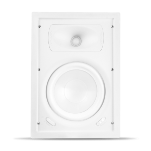 Speaker In-Wall TruAudio Ghost Series | 2 Way | Woofer 8in Polipropileno Blanco | Tweeter 1in | Potencia 5-125 W | Impedancia 8Ω | Rango de Frecuencia 40-20kHz | Sensibilidad 90dB