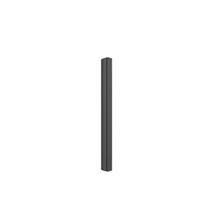 Columna de Aluminio  Longitud 180 cm |  Construcción Robusta | Utilizable como columna en soluciones de videowall