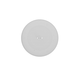 Bocina (Altavoz) IP Con Bluetooth | Montaje en plafón | 10 Watts | Tweeter 1.0 pulgadas | Woofer 6.5 pulgadas| Entrada de alarma | PoE+ | Hik-Connect/ HikCentral Profesional | Soporta bocinas auxiliares