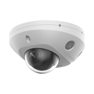 [Dual Light + 2 Micrófonos Integrados] Mini Domo IP 4 Megapixel / Lente 2.8 mm / 30 mts Luz Blanca + 30 mts IR / ACUSENSE / Exterior IP67 / IK08 /  WDR 120 dB / PoE / ONVIF / MicroSD / ACUSEARCH
