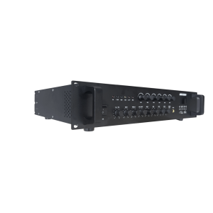 Amplificador | Bluetooth | 6 Canales | 240 W | 1 Zona  | 70/ 100V COM | Montaje en Rack | Musica Ambiental