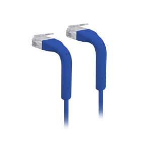 UniFi Patch Cable Cat6 Ultradelgado GbE con Botas Flexibles, Color Azul, 5 Metros (16.40 Pies)