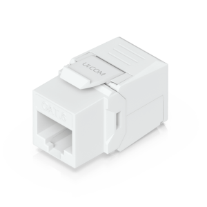 Keystone Jack Cat6 Tipo Toolless para Terminación sin Herramientas, Instalación Snap-In en Patch Panel, Paquete con 12 Piezas