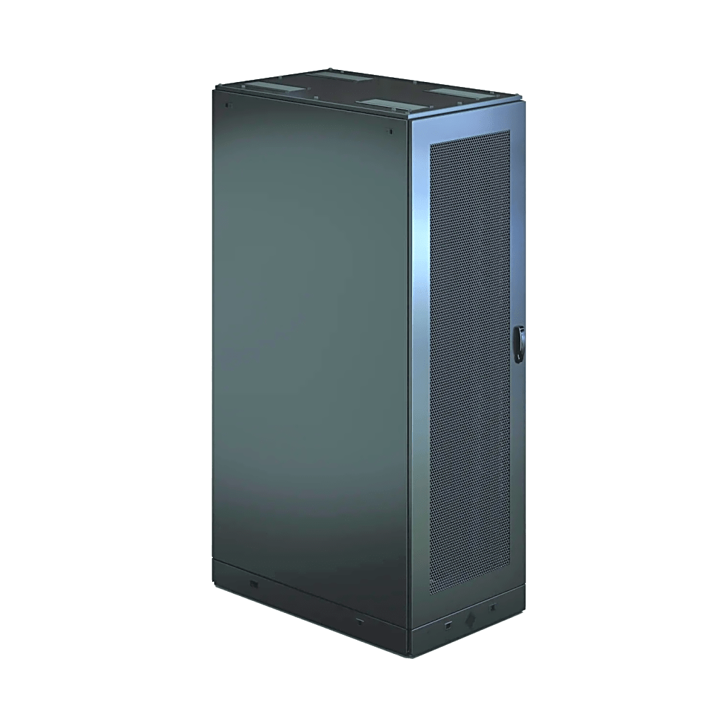 Gabinete para Servidor ProLine S1, 45U, Dimensiones 2150 x 600 x 1200 mm, Acero Negro RAL 9005, Base con Ruedas/Niveladores, Incluye Soporte para Regletas, Manejo de Cableado y Flujo de Aire