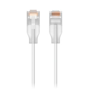 Patchcord UniFi Etherlighting? de 3 Metros (9.84 Pies), hasta 10GbE / Soporta hasta PoE+++ / Conector RJ45 Transparente para Mejores Efectos de Luz con Switches USW PRO MAX