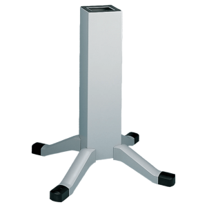 Pedestal de Acero con Patas para Gabinete HMI / 914 x 102 x 102 mm / Acero Suave / Pintura en Polvo Gris ANSI 61 / Altura Ergonómica 914 mm (36 in)