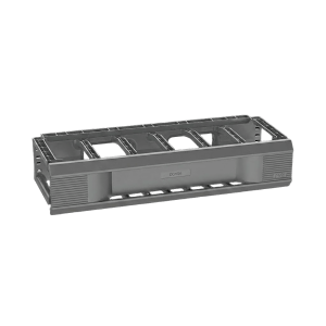 Organizador de Cables Horizontal CableTek, Sencillo (Solo Frontal), Para Rack de 19in, 2 UR