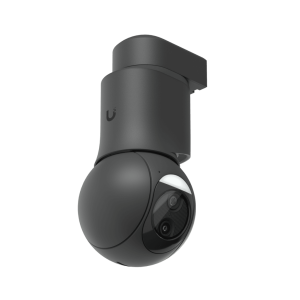 Cámara UniFi Protect G6 PTZ Color Negro, Doble Lente 4K, Zoom Híbrido 10x, Motor AI Multi-TOPS, Visión Nocturna IR 30m, Audio Bidireccional, Protección IP66, Resistencia al Vandalismo IK04