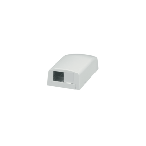 Caja de Montaje en Superficie, Para 2 M?dulos Mini-Com, Color Blanco