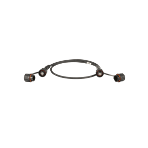 Patch Cord Cat6A IndustrialNet, Blindado S/FTP, Con Plug Industrial y Tapa en Cada Extremo, 5 Metros
