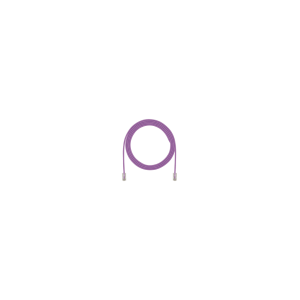 Cable de Parcheo UTP, Cat6A, Di?metro Reducido (28 AWG), CM/LSZH, Color Violeta, 20.3 cm (8 Pulgadas)