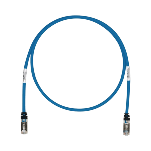 Patch Cord Cat6A, Blindado S/FTP, CM/LS0H, 20 Metros (65.62 Pies), Color Azul