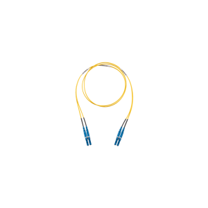 Jumper de Fibra Optica Monomodo 9/125 OS2, LC-LC Duplex, OFNR (Riser), Color Amarillo, 25 Metros (82.02 Pies)