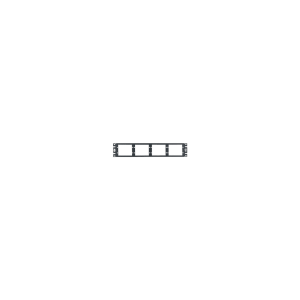 Patch Panel de Fibra ?ptica, Para 8 Placas Acopladoras FAP o FMP, Color Negro, 2UR