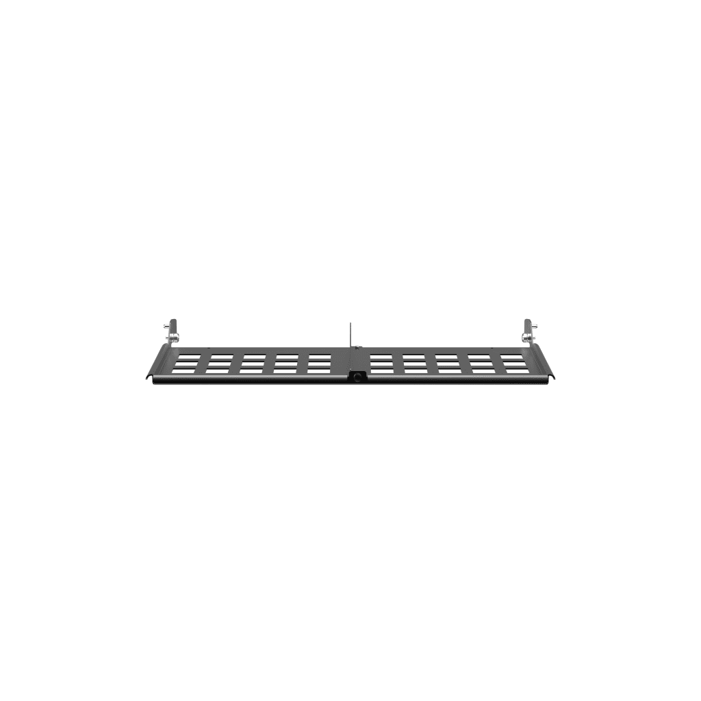 Organizador de Holgura para Cable de Fibra ?ptica, Uso con Paneles HD Flex de 1 UR, Color Negro