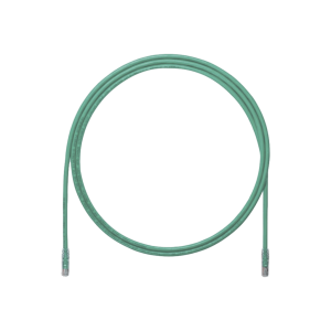 Cable de Parcheo UTP, Cat6A, 24 AWG, CM, Color Verde, 0.61 Metros (2 Pies)