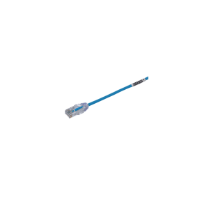 Cable de Parcheo TX6, UTP Cat6, Di?metro Reducido (28AWG), Color Azul, 0.5 Metros (1.64 Pies)