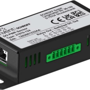 Sensor de Contacto Digital de Entrada / 12V / 2 RJ45 / Caja Metálica / 40 mts / Montaje Fácil / 16 sensores en cadena