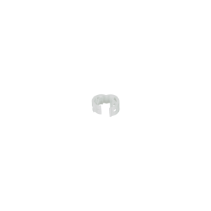 Kit de 25 Clips de Identificaci?n Para Patch Cords, Compatible con Di?metros de 4.7 a 7.8 mm (0.19 a 0.31 Pulgadas), Color Blanco