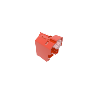 Kit de 100 Dispositivos Para Impedir Desconexi?n de Plug RJ45, Color Rojo, Incluye 5 Herramientas para Instalar/Retirar