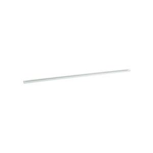 Canaleta LD3 de PVC rígido, con cinta adhesiva para instalación sin herramientas, 19.6 x 12 x 1828.8 mm, Color Blanco