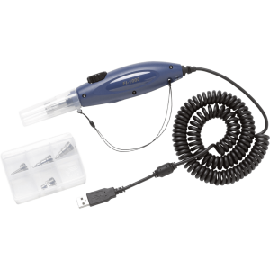 Kit de Inspección de Fibra Óptica / Sonda USB para Video / Conjunto de Puntas Adaptadoras / Limpieza y Verificación de Conectores / Prevención de Fallos por Contaminación