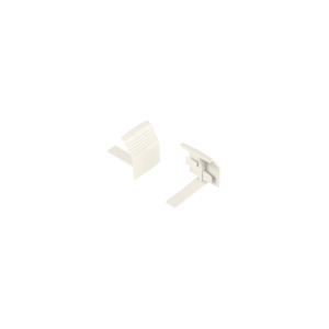 Unión recta de base, para uso con canaleta T70, Material PVC Rígido, Color Blanco