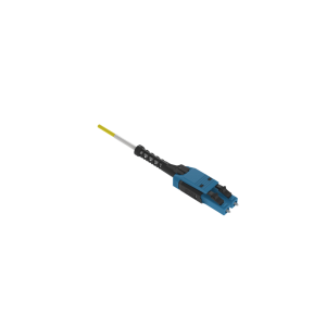 Jumper de Fibra Óptica Monomodo 9/125 OS1/OS2, LC-LC Uniboot Duplex, LSZH, Color Amarillo, 5 Metros