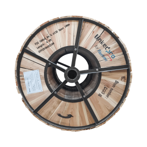 Carrete de 4 Kil?metros de Fibra ?ptica A?rea Figura 8 G.652D, Monomodo de 6 Hilos, Exterior, Span 100, Loose Tube