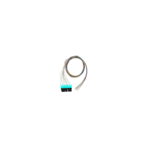 Kit de 12 Pigtails con Conector LC, Multimodo 50/125 OM4, 900um, de 1 Metro (3.28 Pies)
