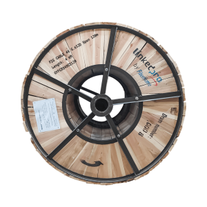 Carrete de 4 km de Fibra ?ptica A?rea Figura 8 Armada Antirroedor G.652D, Monomodo de 48 Hilos, Exterior, Span 120