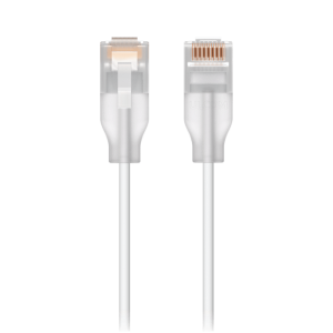 Patchcord UniFi Etherlighting? de 2 Metros (6.56 Pies), hasta 10G / Soporta hasta PoE+++ / Conector RJ45 Transparente para Mejores Efectos de Luz con Switches USW PRO MAX