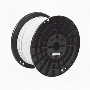 Bobina de Cable UTP de 4 Pares, Cat6A, 23 AWG, CMP (Plenum), Color Blanco, 305 Metros (1000 Pies)