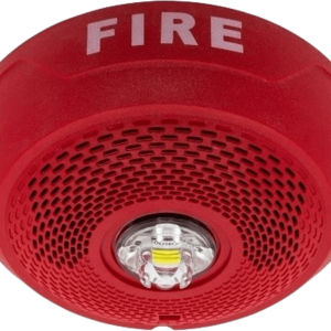 BOC C/LAMP ESTROBOSCOPICA tipo LED MONT EN TECHO CLR ROJO