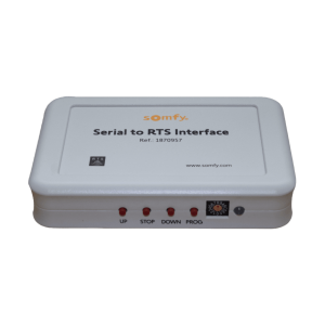 Traductor Universal Somfy Connect, integre SOMFY con el sistema de control de iluminación RadioRA2 de LUTRON.