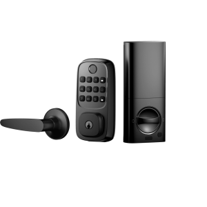 Cerradura Inteligente WiFi / Escáner de Huellas Dactilares / Teclado Numérico / Control por App / 8 Baterías AA / Bloqueo Manual y Automático / Compatible con Puertas 35-55 mm