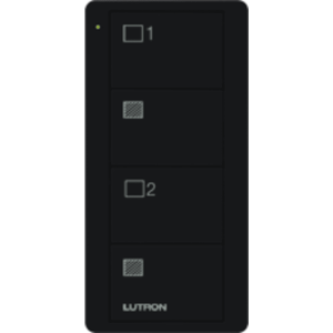 Control remoto PICO inalámbrico con 4 botones  encender/apagar grupo/escenas,  complemente con un atenuador o switch on/off
