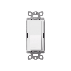 Interruptor Claro, 3 Hilos, 15A, Color Blanco