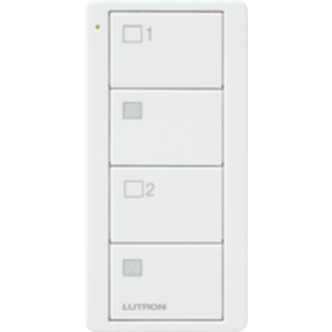 Control remoto PICO inalámbrico con 4 botones  encender/apagar grupo/escenas,  complemente con un atenuador o switch on/off