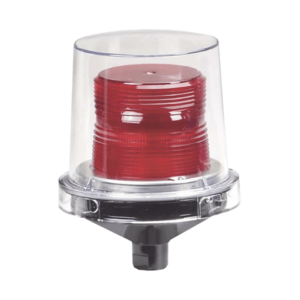 Luces estroboscópicas para lugares peligrosos Electraray® , Homologado UL y cUL para Clase I, División 2, Grupos A, B, C y D; Clase II, División 2, Grupos F y G; Clase III , 120 VCA, color Rojo, parpadeo predeterminado