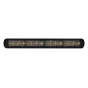 Luz auxiliar Giga Thin 11¨ Quadcolor Rojo/Azul/Ambar/Blanco 48 LED Con funcionalidad de director de tráfico