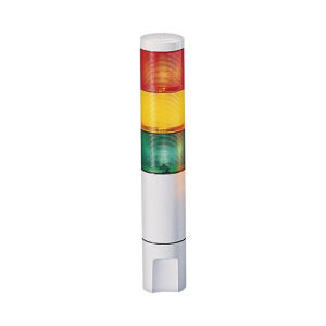 Indicador de estado LED MicroStat, 3 niveles, UL y cUL, 24 VCD, verde, rojo y ámbar