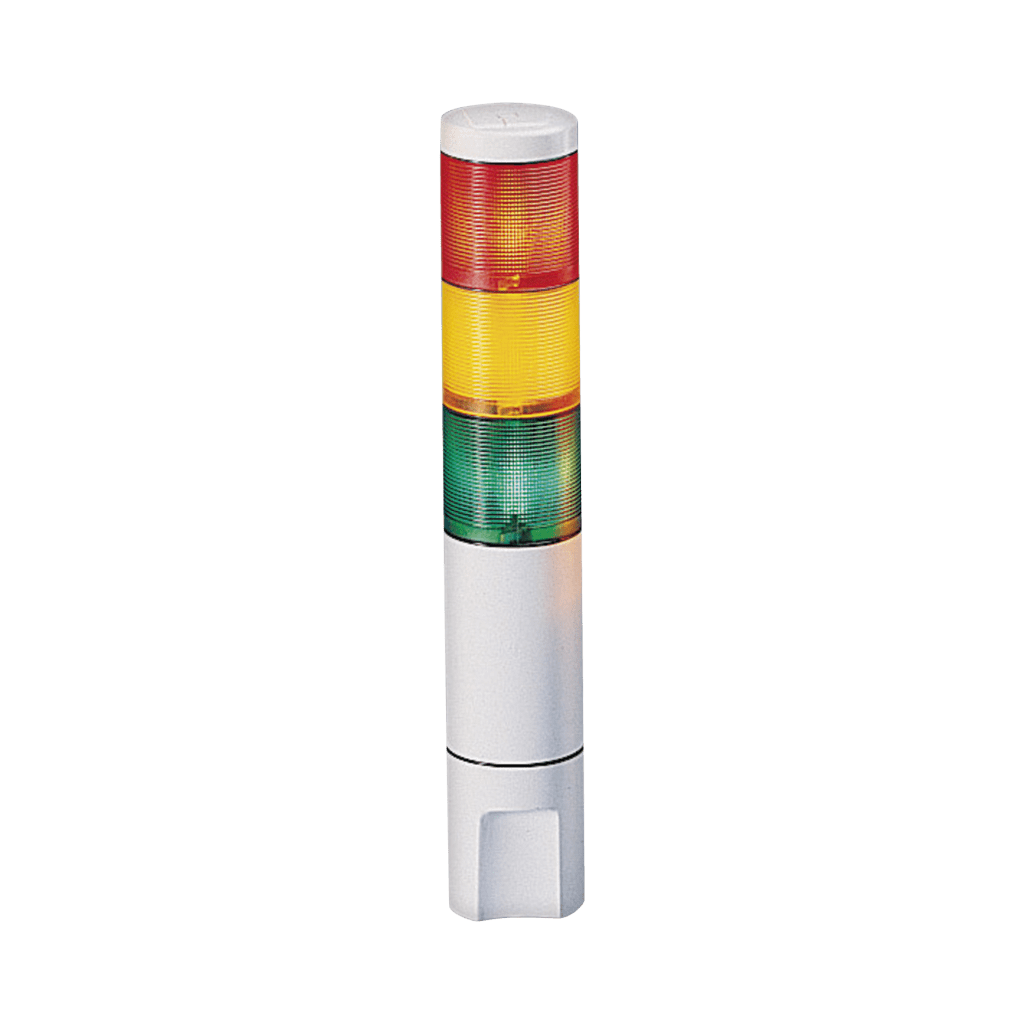 Indicador de estado LED MicroStat, 3 niveles, UL y cUL, 24 VCD, verde, rojo y ámbar