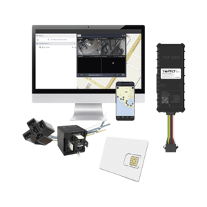 Kit Dispositivo TLW26BL para localización para vehículos / Conectividad 4G LTE y BLE 5.0 / Diferentes tipos de notificaciones / Corte y restablecimiento de energía / Relay + EPCOMGPSCODE + SIM500MB2Y