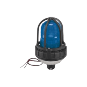 Luz de advertencia LED para ubicaciónes peligrosas, montaje tipo tubo, 24 VCD, LED color Azul